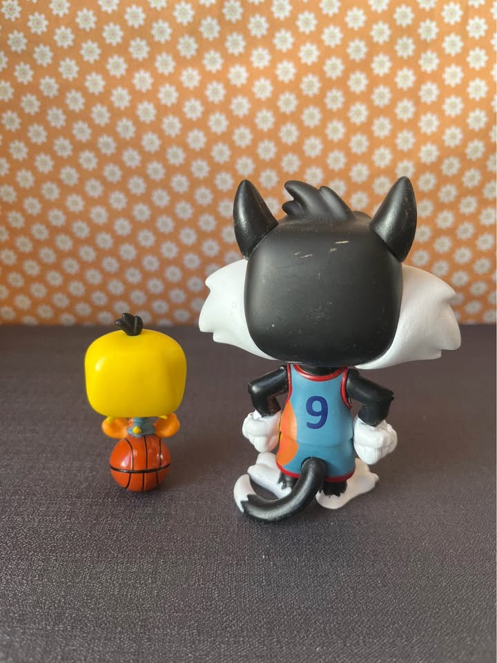 Sylvester and Tweety Tune Squad Space Jam Funko Pops - photo 2