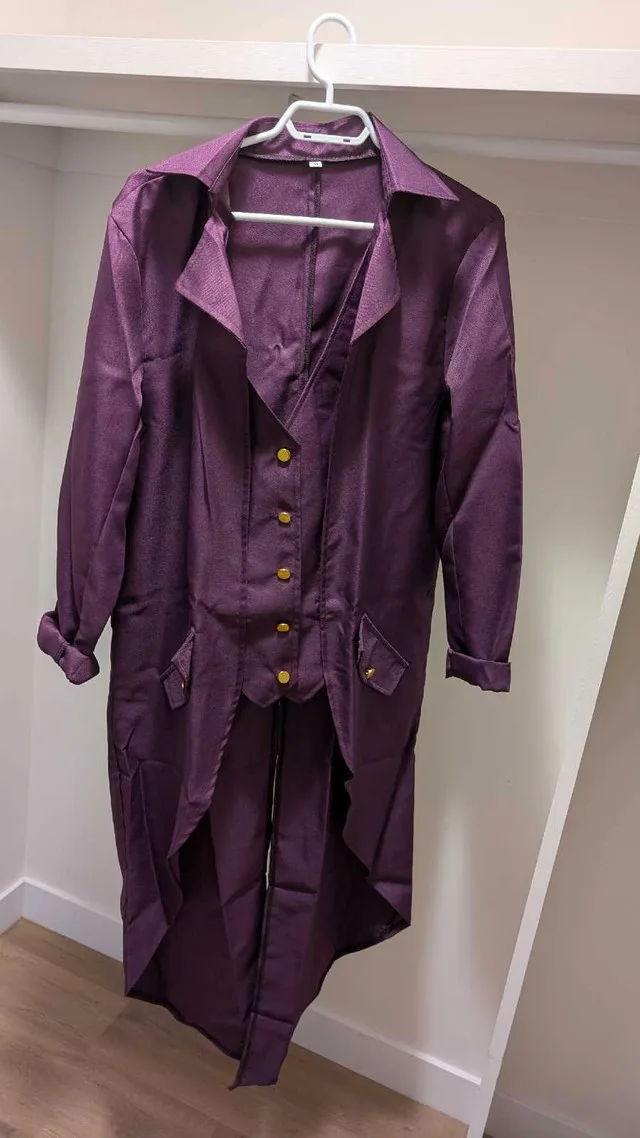 Purple Victorian Halloween Jacket image indicator(3)
