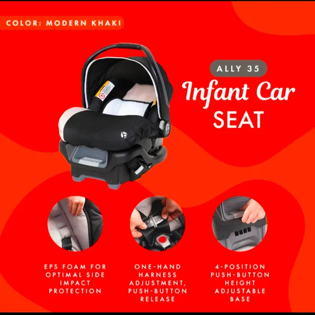 NEW- Baby Trend Ally 35 Car Seat image indicator(4)