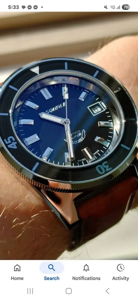 Squale watch 40mm image indicator(5)