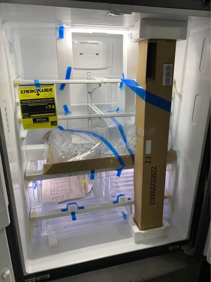 GE Slate 3 Door Refrigerator 32” Inch Width image indicator(2)