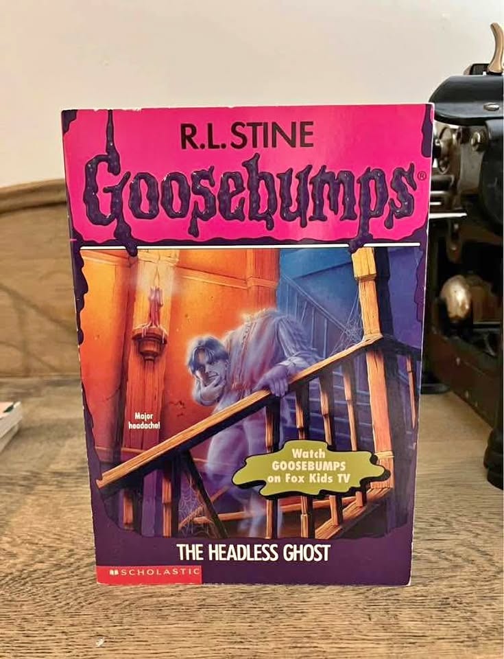 RL Stine Goosebumps The Headless Ghost 1st printing 1995 Nov