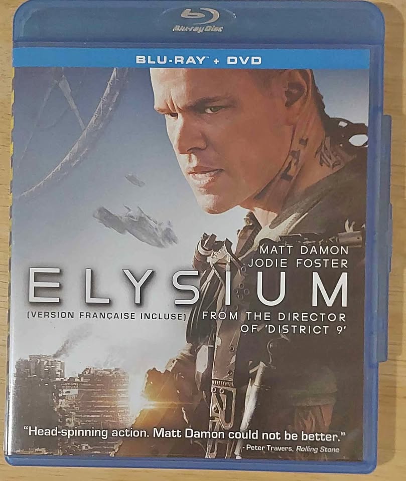 Elysium DVD