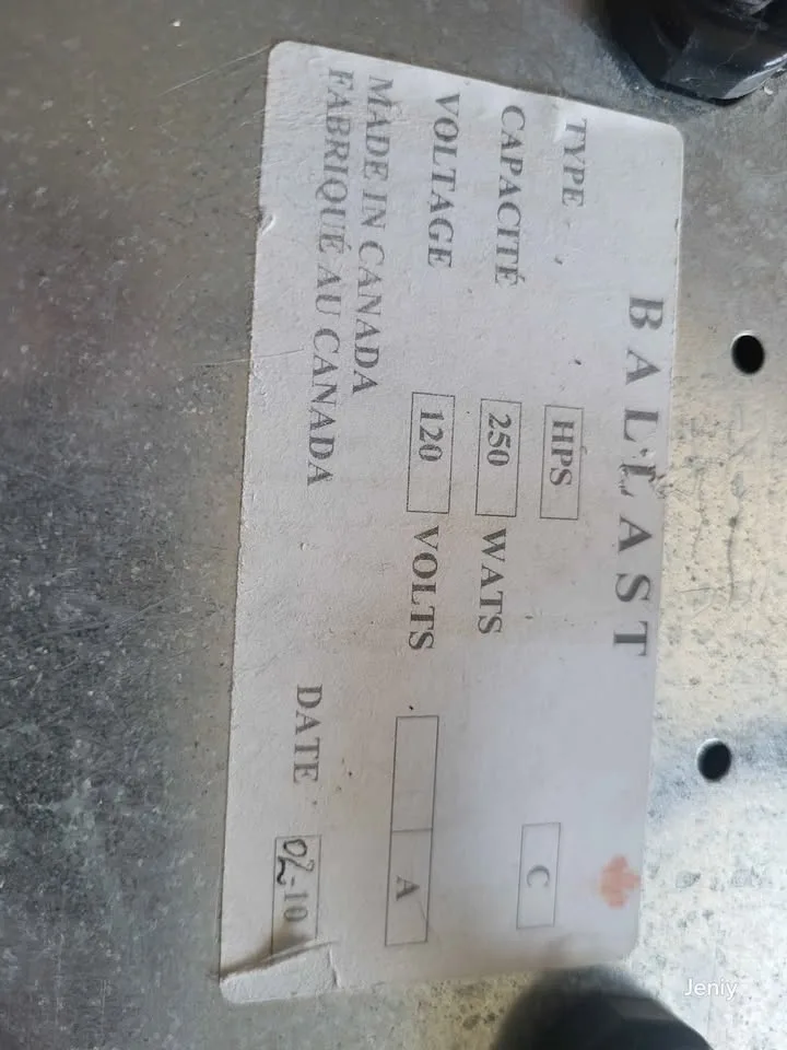 Heating bulb ballast image indicator(2)