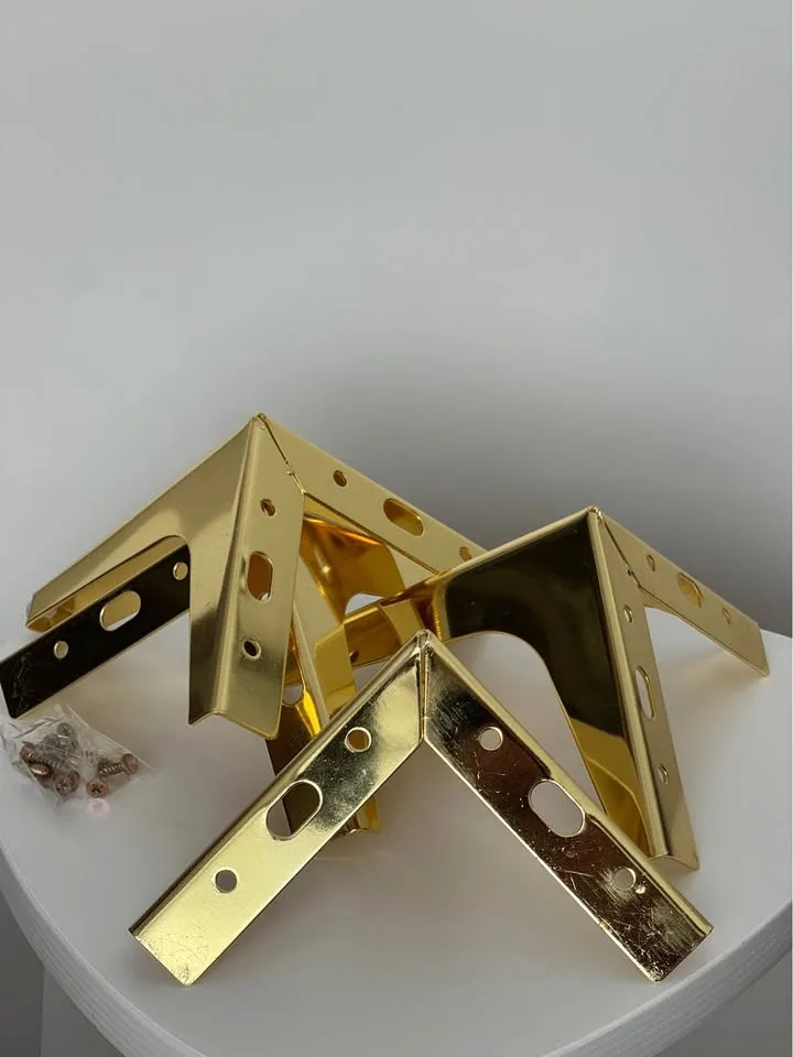 4 Faux Gold Furniture Legs ($6 O.B.O.) image indicator(4)