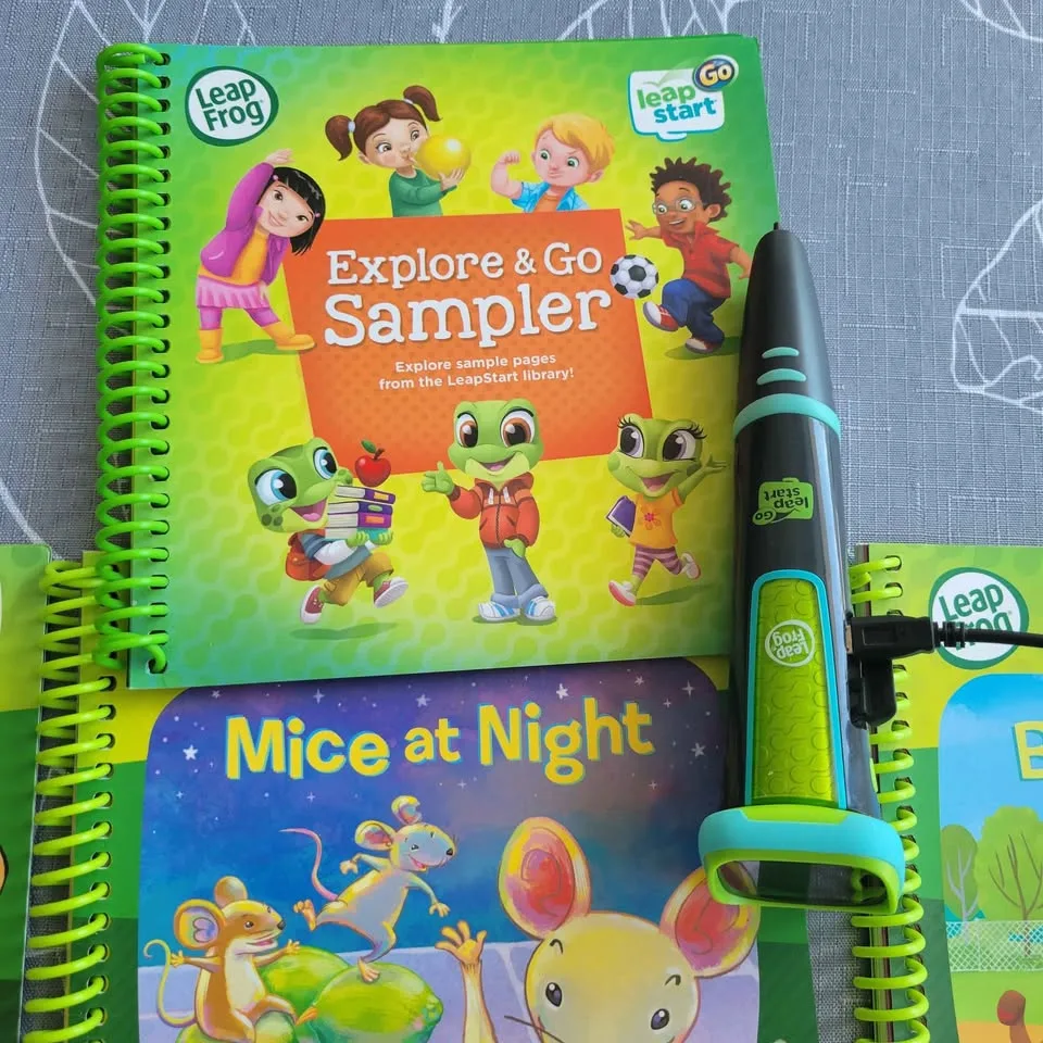 Brand new LeapStart Go set with books image indicator(6)