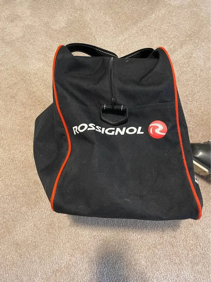 Used Ski boots - Lange RX 80 - size 24.5 w/ Rossingnol boot bag image indicator(5)