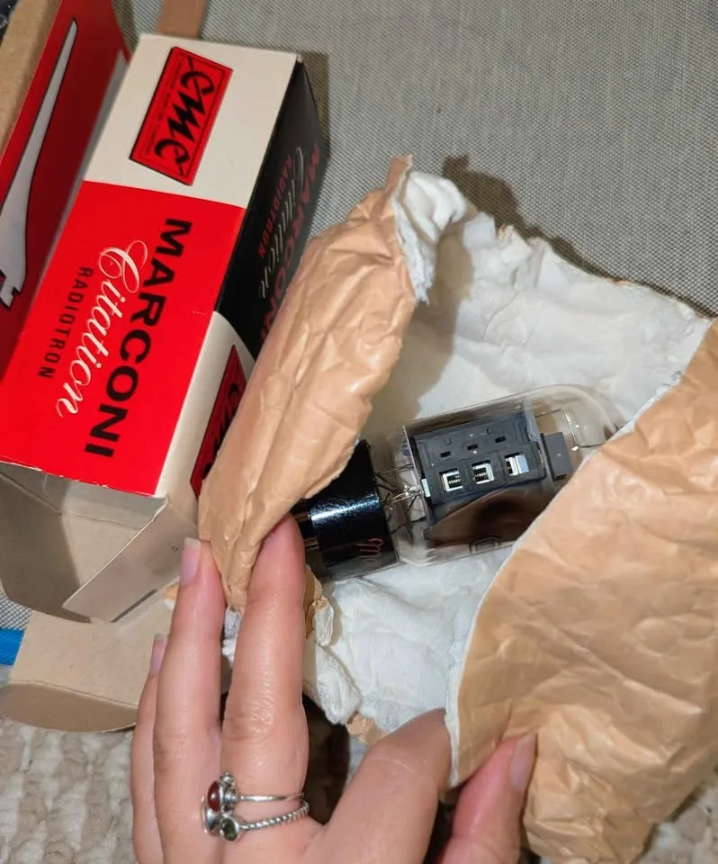 Vintage Marconi Radiotron 6DQ6B PP Beam Power Tube image indicator(5)