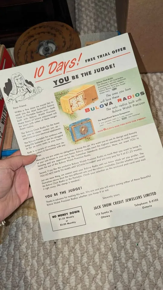 Vintage 1940s–50s Radio Parts Lot image indicator(2)