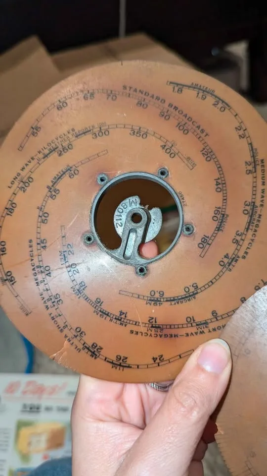 Vintage 1940s–50s Radio Parts Lot image indicator(10)