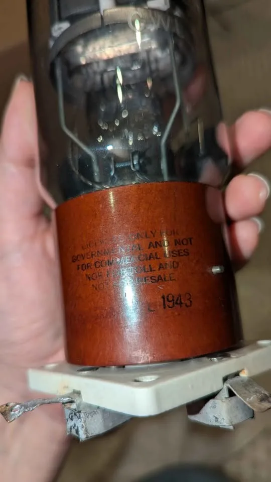 1943 U.S. Navy Transmitting Tube Westinghouse image indicator(5)