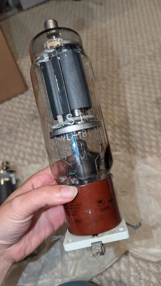 1943 U.S. Navy Transmitting Tube Westinghouse image indicator(6)