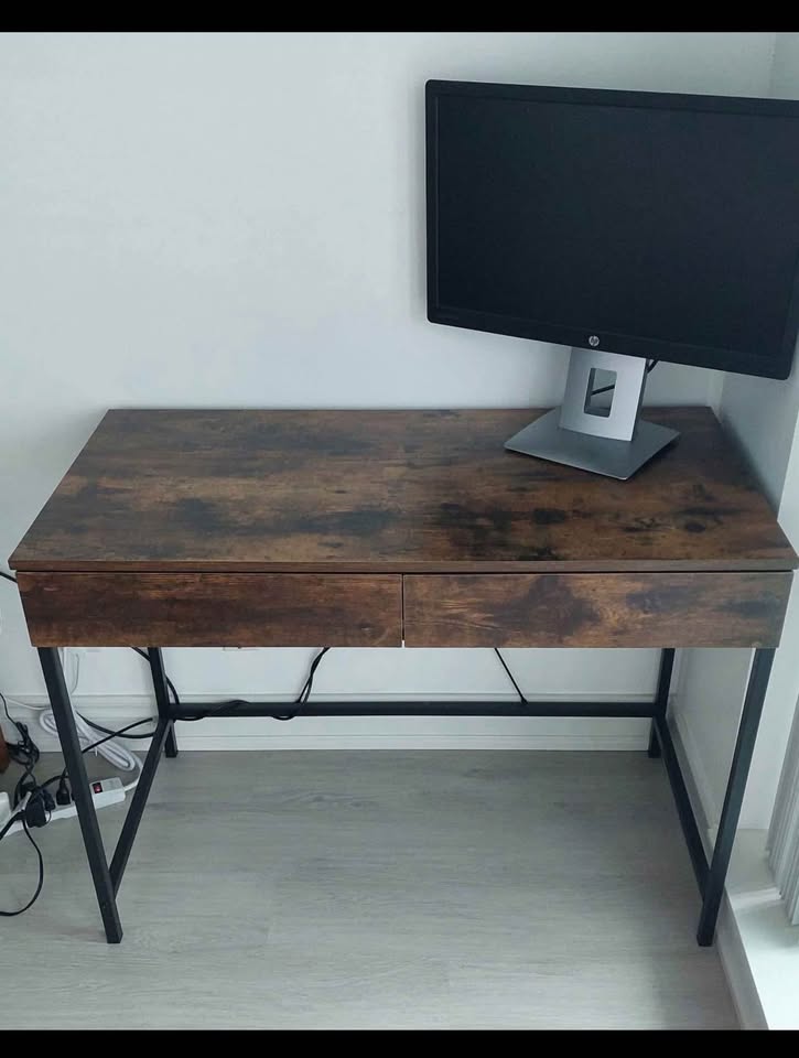 Desk with Drawers – Perfect for Home Office or Entryway - photo 2