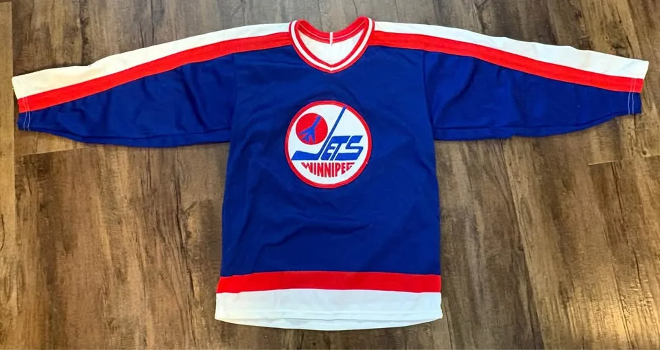 Vintage Bobby Hull Winnipeg Jets Jersey image indicator(3)