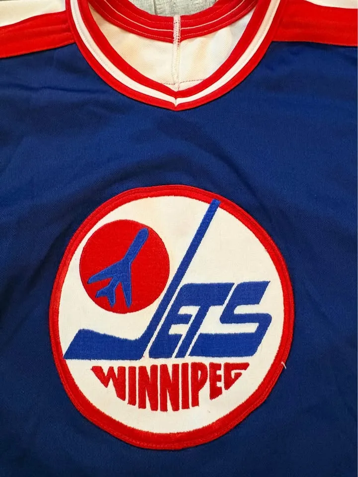 Vintage Bobby Hull Winnipeg Jets Jersey image indicator(4)