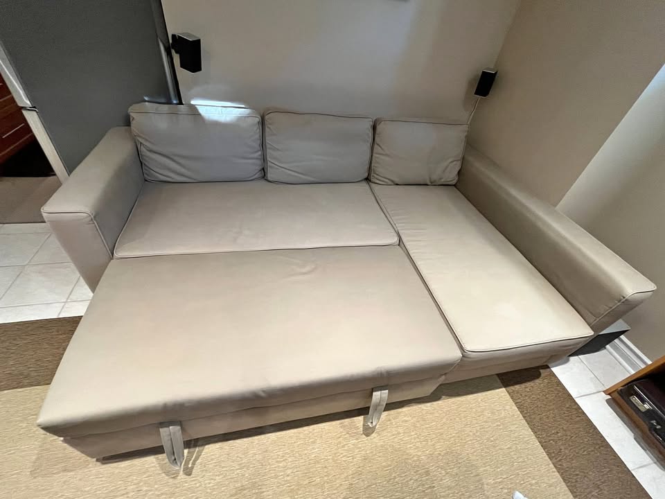 IKEA Sectional Sofa with Ottoman – Used