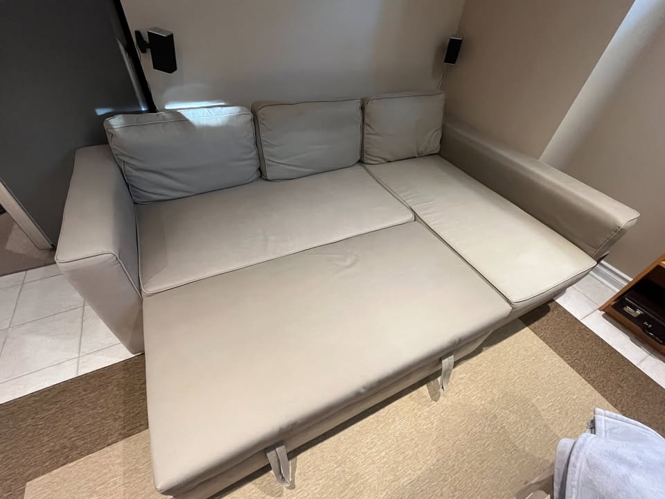 IKEA Sectional Sofa with Ottoman – Used - photo 2
