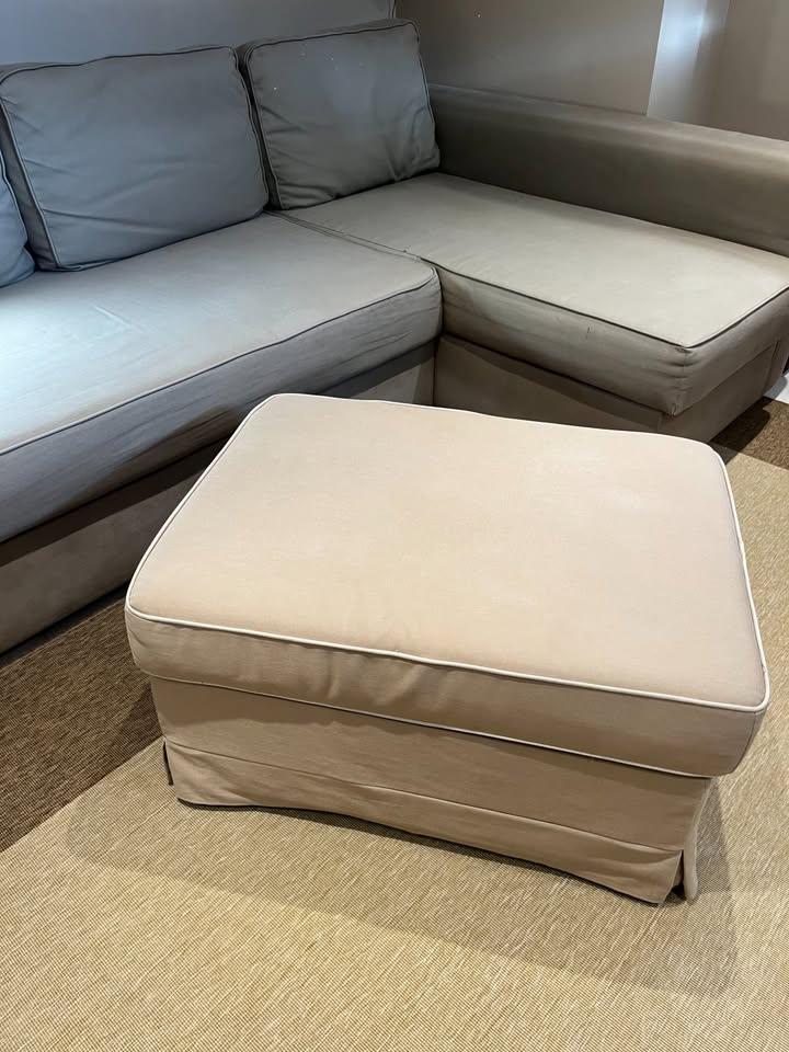 IKEA Sectional Sofa with Ottoman – Used - photo 5