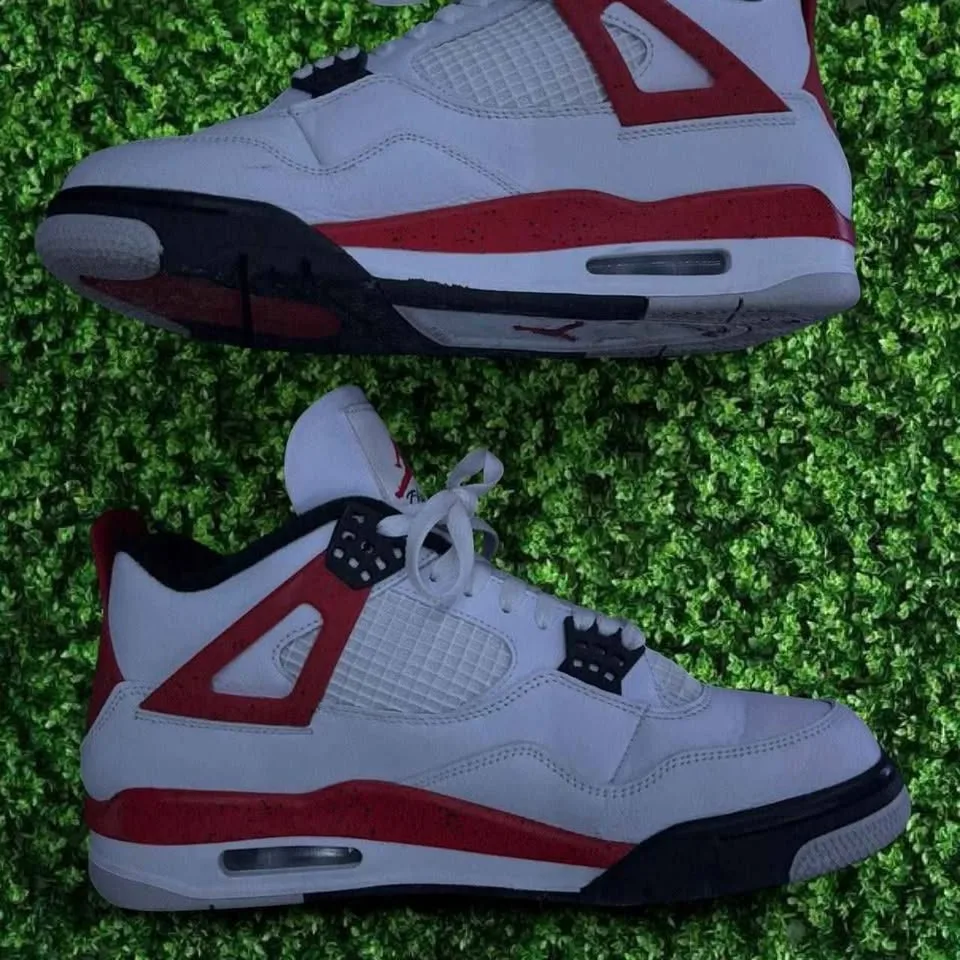 Jordan 4 Red Cement Size 11 New With Box $175 image indicator(2)