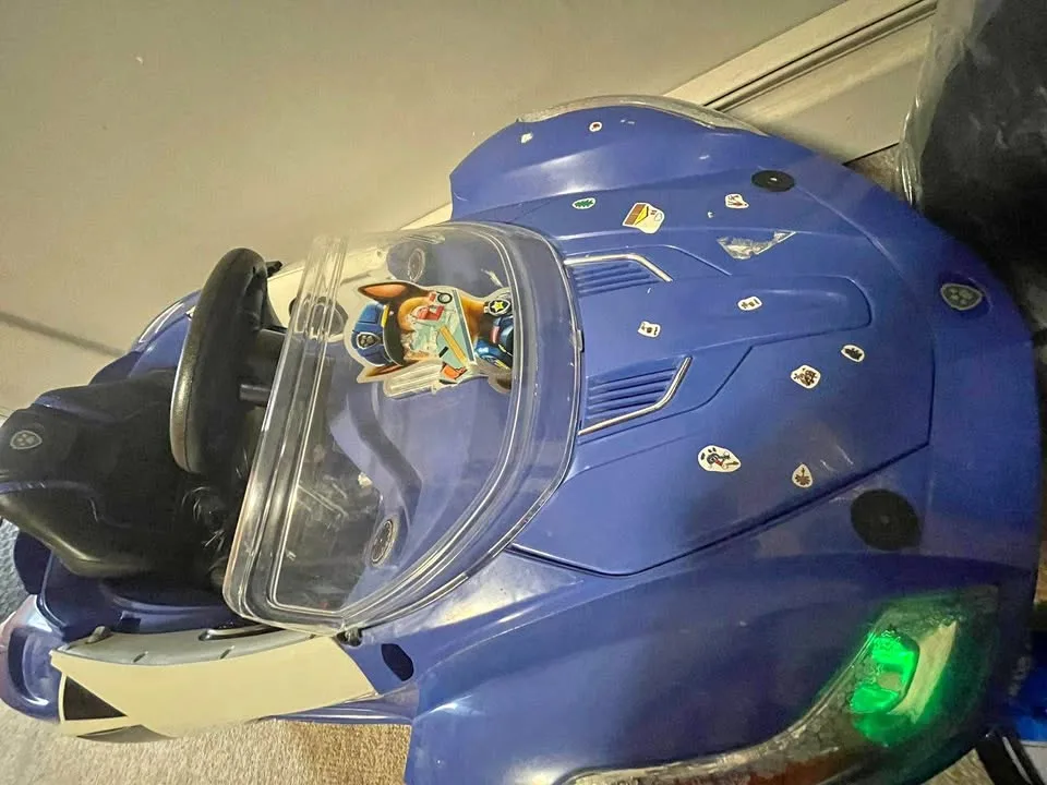 Kids Electric Ride-On Car – Blue