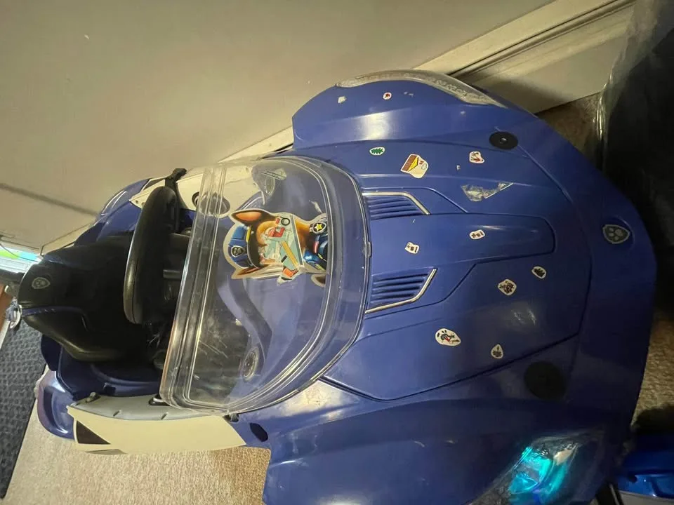 Kids Electric Ride-On Car – Blue image indicator(3)