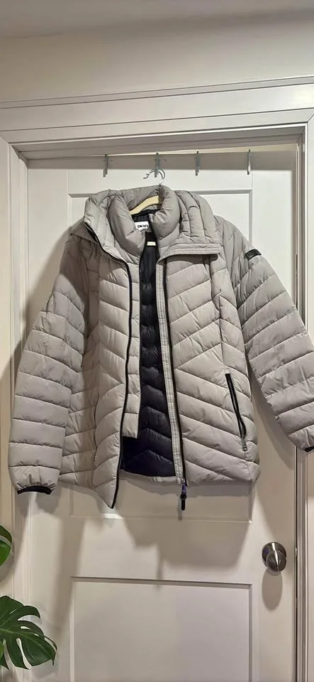 Brand new DKNY double breasted winter jacket thumbnail