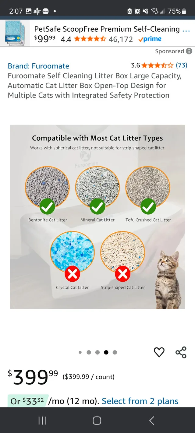 Furoomate is an automatic, open-top cat litter box image indicator(2)