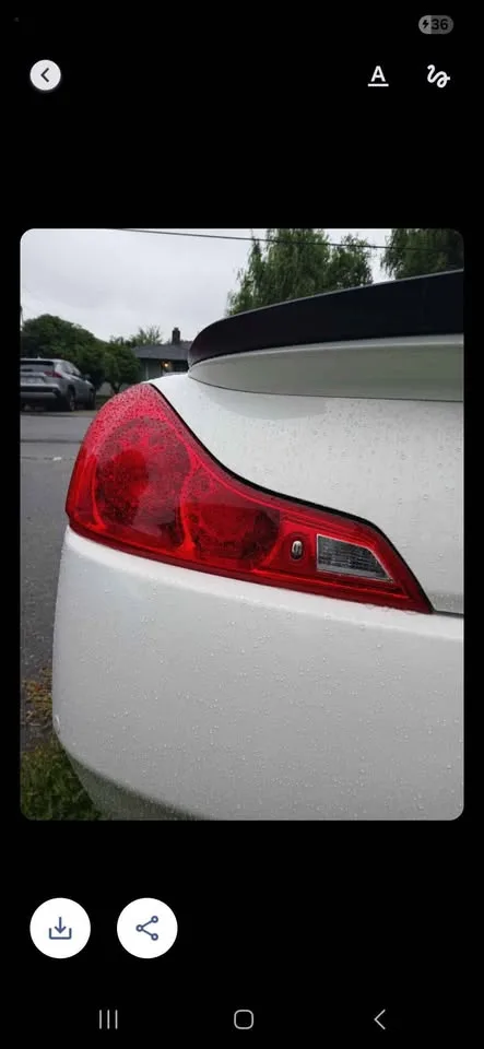G37 tail lights 2008-2013 image indicator(2)