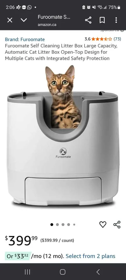 FROOMATE AUTOMATIC CAT LITTERBOX image indicator(4)