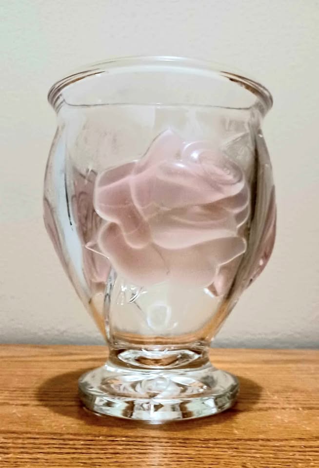 French Crystal Teleflora Frosted Flowers