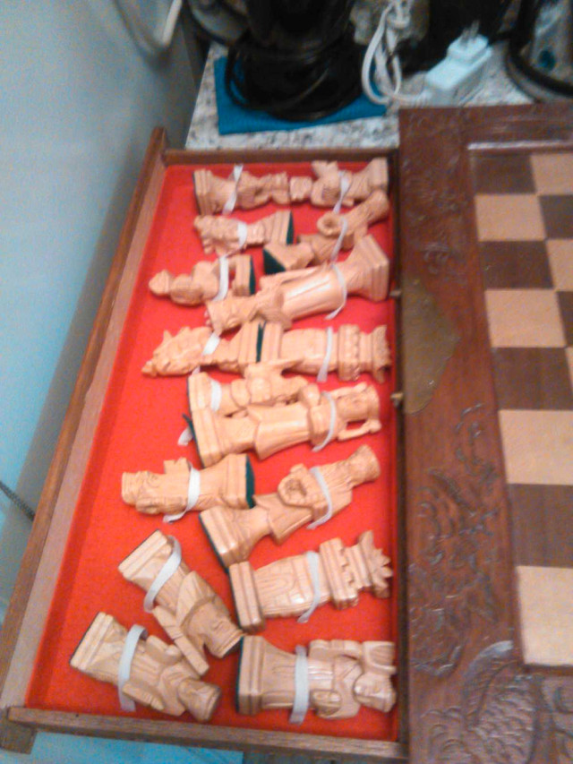 Hand Crafted Chess Set