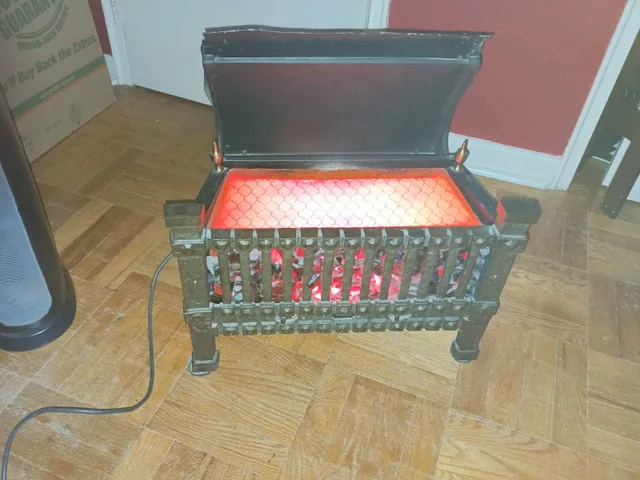 Antique Electric Fireplace image indicator(2)