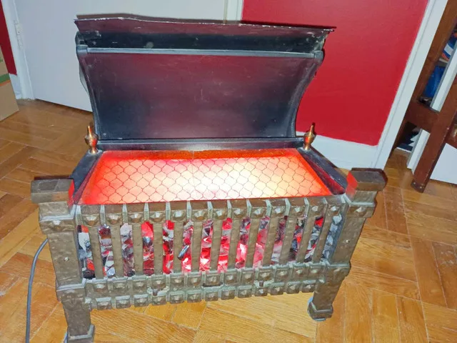 Antique Electric Fireplace image indicator(4)