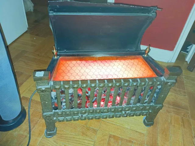 Antique Electric Fireplace image indicator(5)