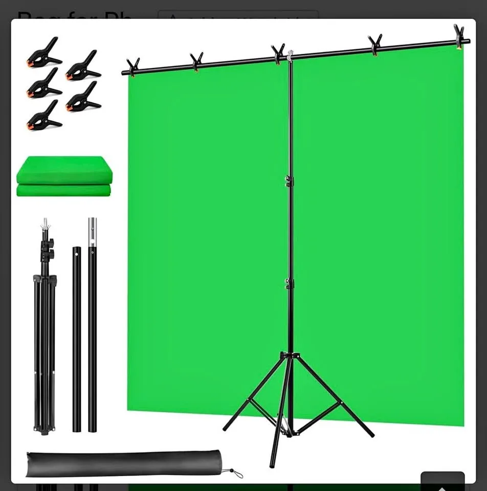 Green Screen Backdrop Kit, Portable Greenscreen thumbnail