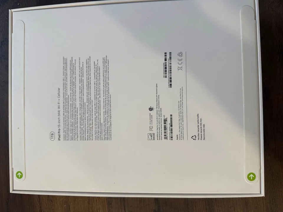 2025 Ipad Pro 13 inch M4 1TB wifi + cellular -Space Grey image indicator(3)