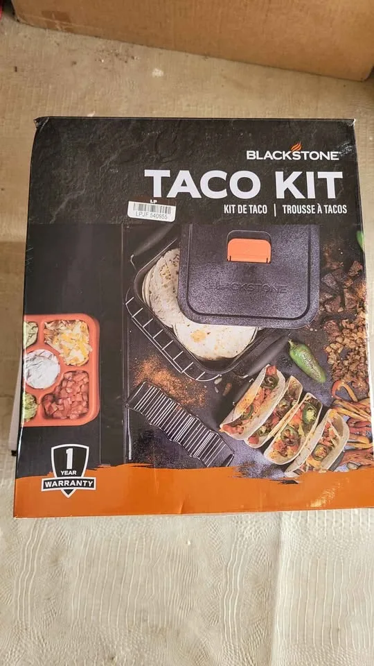 Blackstone 5pc Taco Kit Grill Cookware Set Orange image indicator(2)