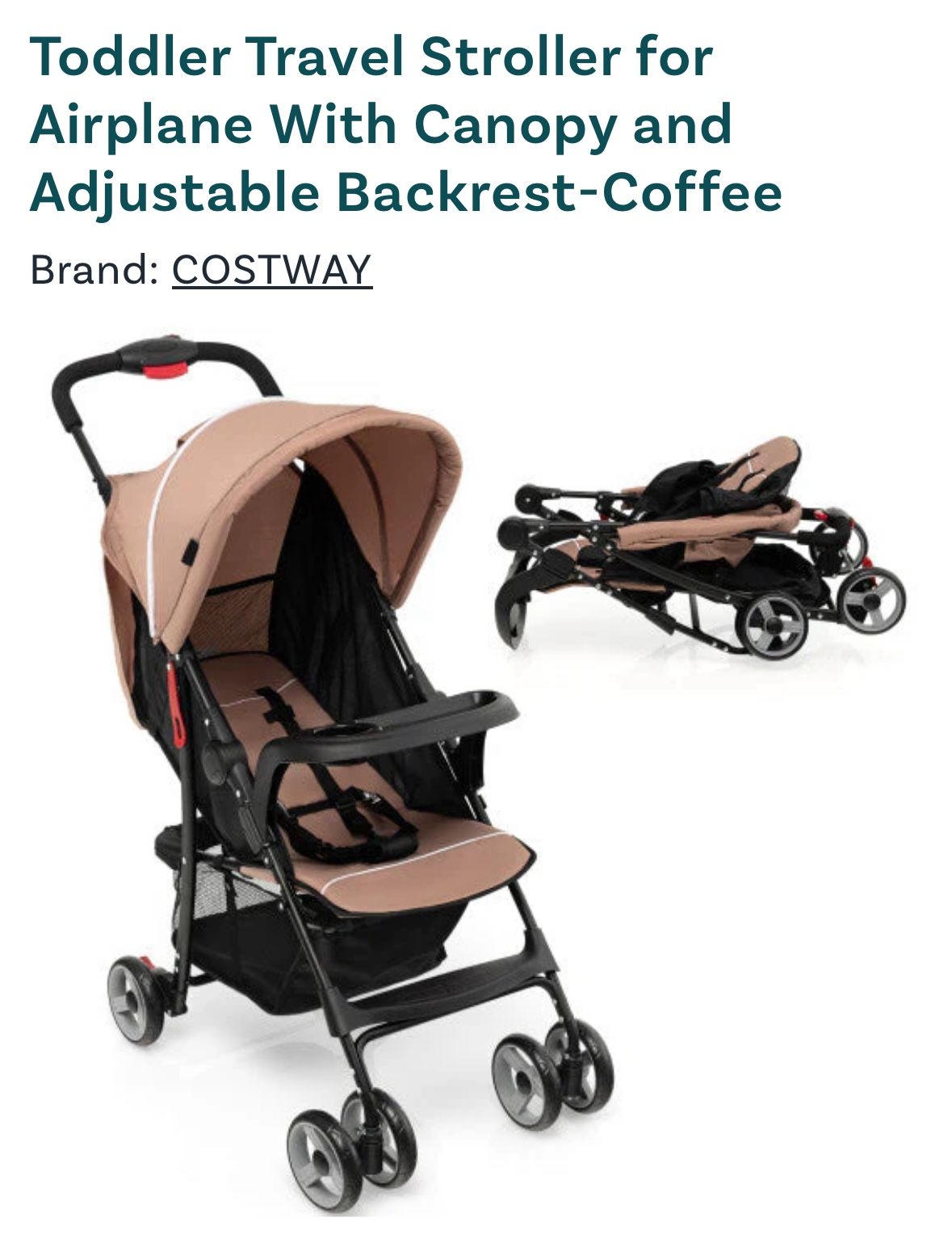 Travel Stroller - New In box