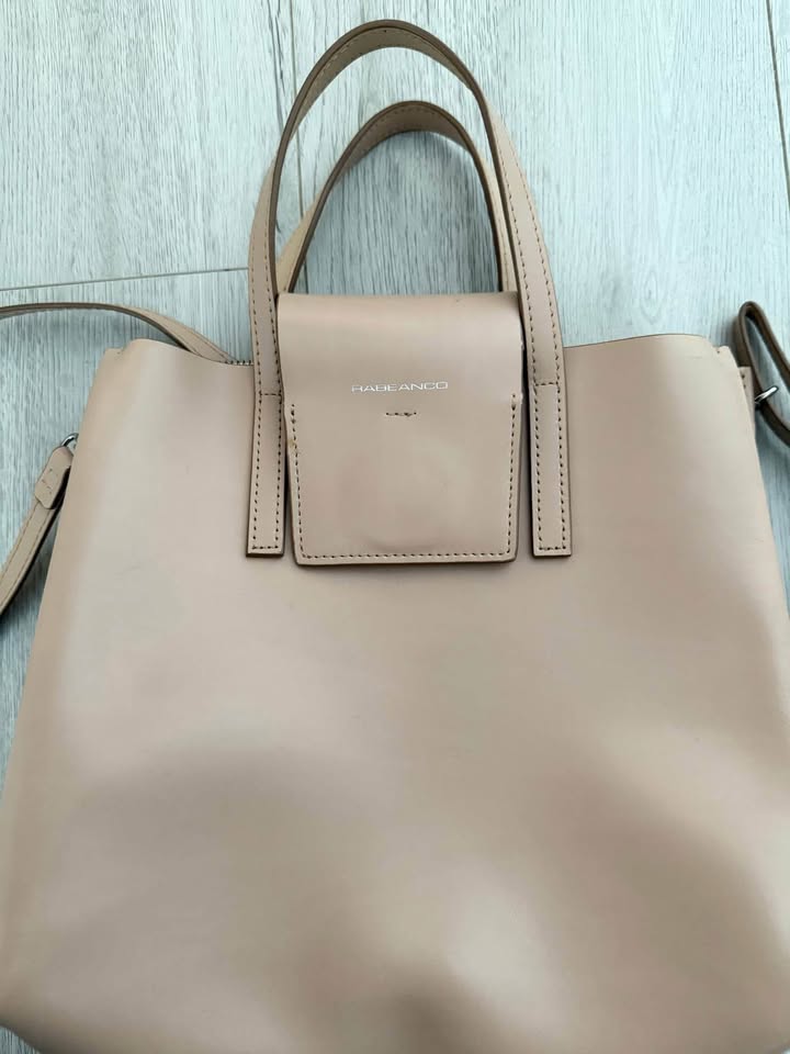 Rabeanco Hobo-style handbag, blush pink - photo 3
