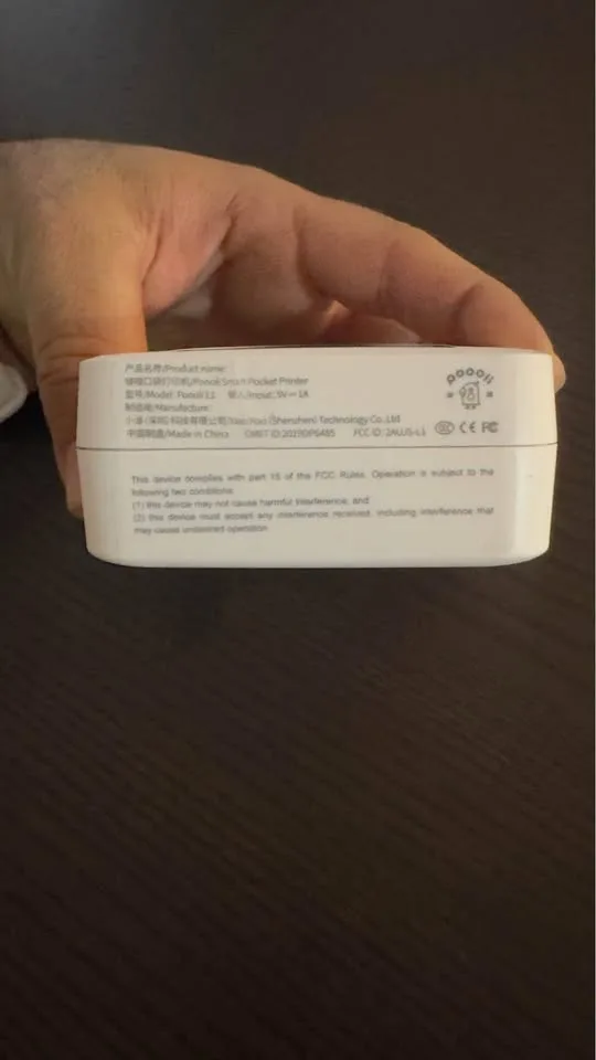 PoooliPrint L2 Inkless Pocket Printer image indicator(3)