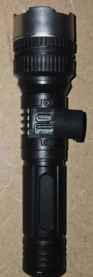Flashlight, super bright LED, rechargeable usb-c (for 1) (SL301) image indicator(5)