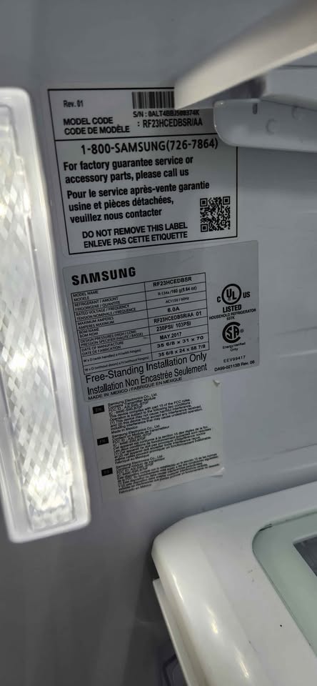 Samsung French Door Fridge - photo 3