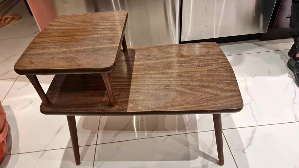 Brown coffee table