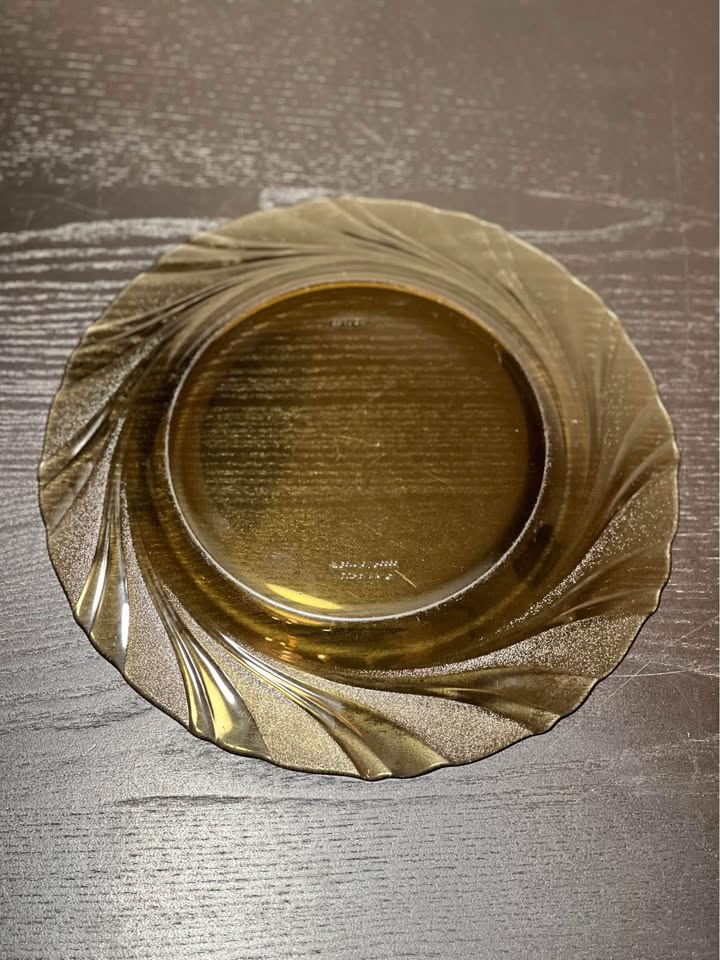 Set of 2 Vereco Duralex Rivage Swirl Plates - photo 4