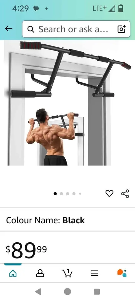 Gym Pull Up Bar for Doorway image indicator(4)