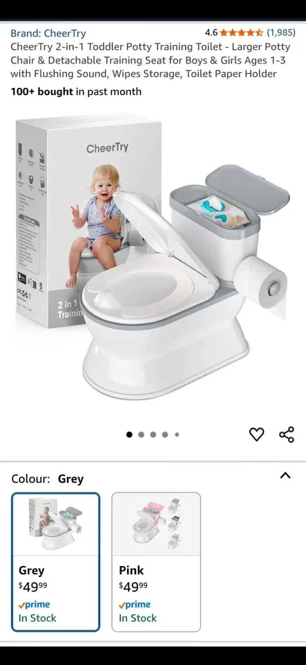 Toddler potty training toilet thumbnail