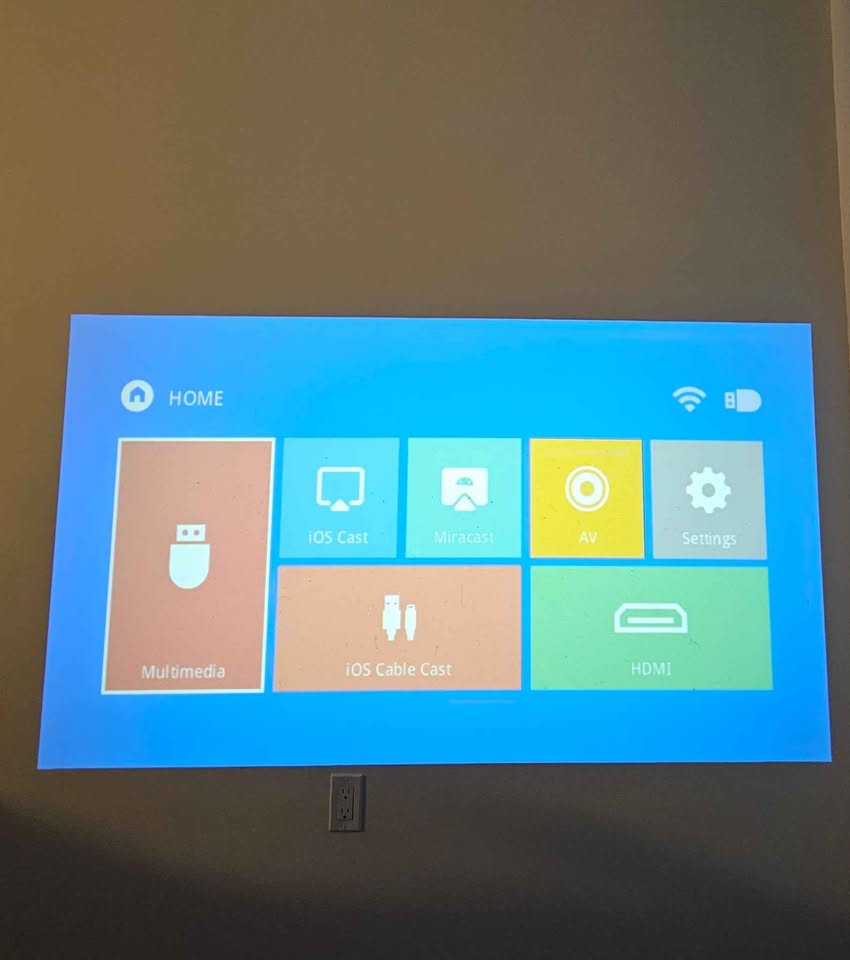 TOPTRO Portable Projector - photo 4