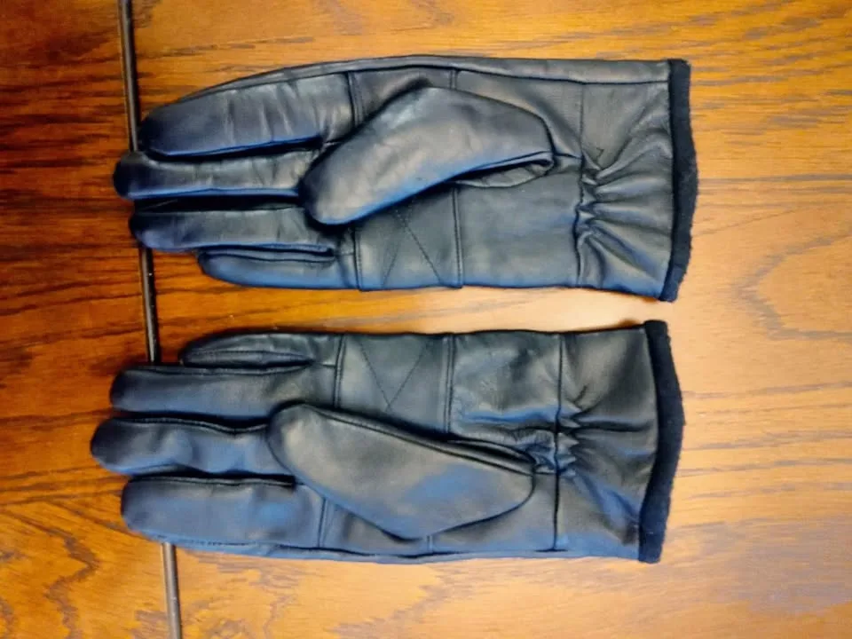 Women's Kodiak 100% real Leather Gloves 7.5 image indicator(2)