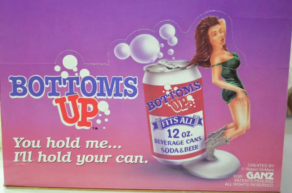 RARE Vintage Bottoms Up R. Demars Ganz Beer Holders image indicator(2)