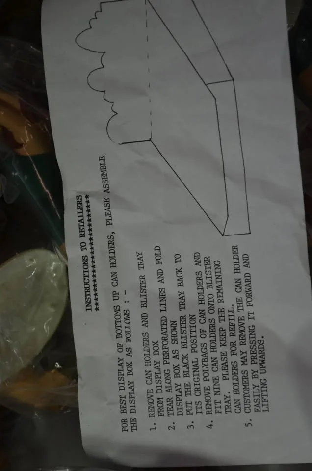 RARE Vintage Bottoms Up R. Demars Ganz Beer Holders image indicator(5)